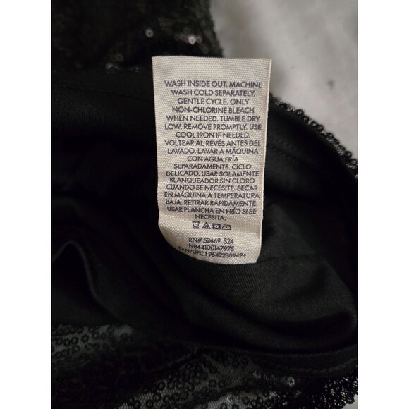 No Boundaries Juniors XXS (00) Mini Dress – Oversized Bow – Sequin Party Dress - Picture 6 of 8